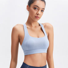 Load image into Gallery viewer, Women Push Up Sports Bra Workout Female Sport Crop Top With Buckles Fitness Active Wear Yoga Gym Shockproof Brassiere Sportswear