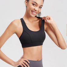 Load image into Gallery viewer, Wmuncc Sports Bra Women Yoga Crop Top Shockproof Push Up Underwear Fitness Athletic Vest Gym Sportswear Activewear Female

