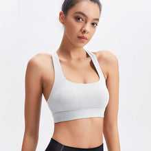 Load image into Gallery viewer, Women Push Up Sports Bra Workout Female Sport Crop Top With Buckles Fitness Active Wear Yoga Gym Shockproof Brassiere Sportswear
