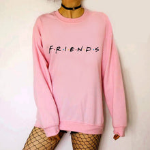 Load image into Gallery viewer, Womens Letters FRIENDS Print Long Sleeve Hoodie Sweatshirt 5 Colors S M L XL Brand New 2021 Ladies Slouch Pullover Jumper Tops
