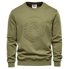 Load image into Gallery viewer, AIOPESON Streetwear Printed Sweatshirts Men Casual Solid Color Cotton Pullover Mens Hoodies New Autumn Winter Warm Hoodie Men
