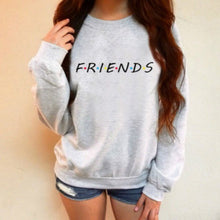 Load image into Gallery viewer, Womens Letters FRIENDS Print Long Sleeve Hoodie Sweatshirt 5 Colors S M L XL Brand New 2021 Ladies Slouch Pullover Jumper Tops
