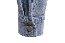 Load image into Gallery viewer, AIOPESON 100% Cotton Denim Jackets Men Casual Solid Color Pocket Thin Jacket for Men Style Spring High Quality Men Clothing
