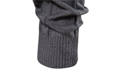 Load image into Gallery viewer, AIOPESON Winter Slim Fit Warm Pullovers Turtleneck Sweater Men Quality Knitted Striped Mens Sweaters Pull Men
