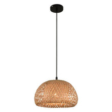 Load image into Gallery viewer, LemonBest Chinese Lighting Rattan Lamp Hand Made Bamboo Chandelier Retro Garden Restaurant Bedroom Cafe Bar Lounge
